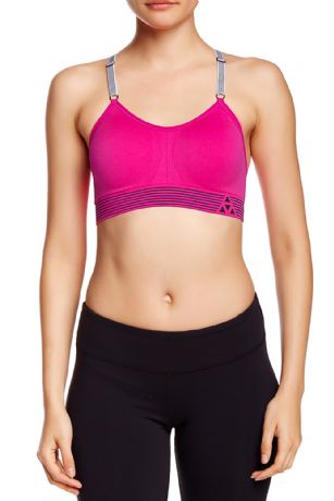 Balanced Tech Ultimate Performance Seamless Sports Bra - Pink Glo - This Balanced Tech Ultimate Seamless Sports Bra is made from lightweight 92% Nylon/8% Elastane fabric that's super soft and comfortable and provides anti-odor and Breathability that moves moisture away from the body and QUICK DRY moisture control technology ensures wicking and fast drying, it features Seamless construction support, adjustable straps and removable molded cups so you can choose your level of support, this stretch-fit bra provides Enhanced Back Support and flattering low-impact support. About the Brand - "Balanced Tech" is an activewear brand that infuses technology, Driven by the latest trends with style and comfort for everyday goals and challenges. Whether you are working up a serious sweat or hanging out on a Sunday, you can always look and feel great with Balanced Tech!Bust (IN) Small-30/31 Medium-32/34 Large-35/37 XLarge-38/40 