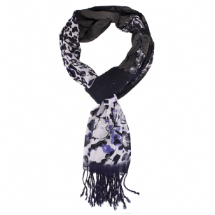 Christian Audigier Leopord Print 18x75 Viscose Scarf- Black - The Christian Audigier Scarf is a quality scarf from the Christian Audigier Scarves Collection. This Christian Audigier scarf is made of Viscose fabric.