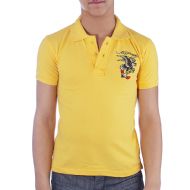 Ed Hardy Kids Eagle Polo - Yellow