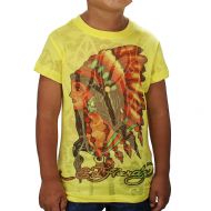 Ed Hardy Toddlers True Love T-Shirt - Yellow