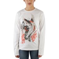 Ed Hardy Kids Girls Long Sleeve T-Shirt - Off White