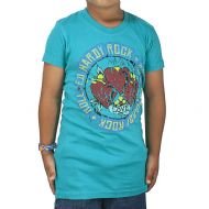 Ed Hardy Kids Girls Love V-Neck T-Shirt - Teal