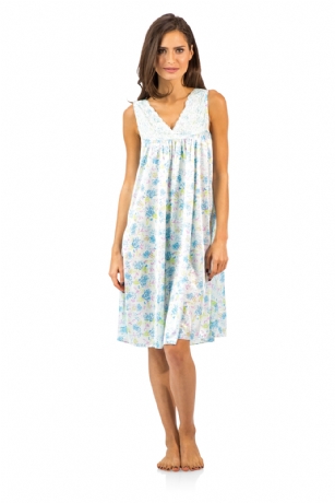 Casual Nights Women's Floral Lace Tricot Sleeveless Nightgown - Green - You'll love slipping into this gown designed in silky satin fabric witha You'll love slipping into this Floral Tricot Nightgown from Casual Nights made from a lightweight, silky flowing fabric that keeps your sleepwear comfortable and stylish. Featuring; V-neck neckline, sleeveless, lace applique with satin bow accent, Knee length measures Approx. 39 inches. This sleep nightshirt is a great option for those who want something a lighter and sexier.