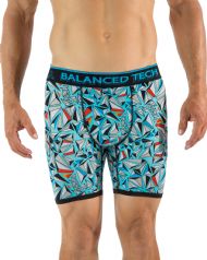 Balanced Tech Men's Active Performance Boxer Brief - Turquoise