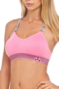 Balanced Tech Ultimate Performance Seamless Sports Bra - Rosebloom