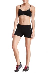 Balanced Tech Women's Embroidered Jersey Shorts - Black/Blue
