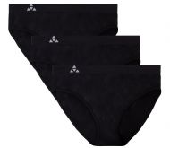 Balanced Tech Women's Seamless Bikini 3 Pack - Black