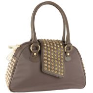 Christian Audigier Gwen Bowler Handbag - Taupe