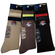 Ed Hardy Love Kill Slowly  Men's Crew Socks