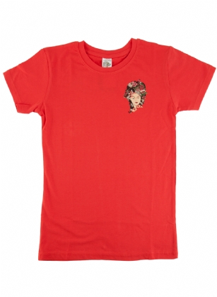 Ed Hardy Kids Girls Short Sleeve T-Shirt - Red - The Ed Hardy Kids Girls T-Shirt is a Great T-shirt in what your kids will look ravishing. This shirt features original ED Hardy graphics,and Short sleeves.