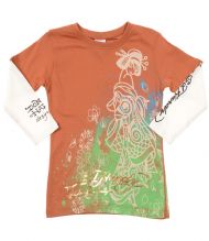 Ed Hardy Toddlers Girls T-Shirt - Tan