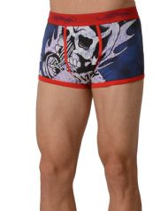 Ed Hardy Men's Rock Trunk - Red