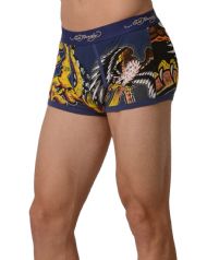 Ed Hardy Men's Eagle Has Landed Trunk - Navy