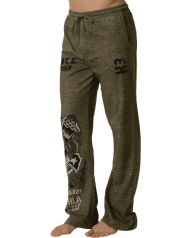 Ed Hardy Men's USA Eagle Lounge Pants - Green Dust