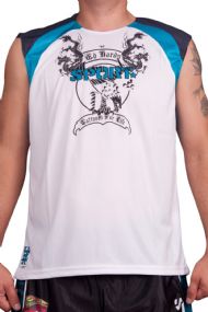 Ed Hardy Mens Eagle Dragon Sport Tank Top - White