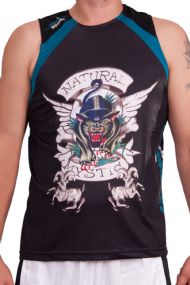 Ed Hardy Mens Mystic Panther Sport Tank Top - Black