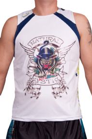 Ed Hardy Mens Mystic Panther Sport Tank Top - White