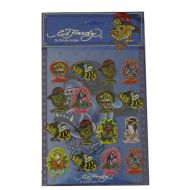 Ed Hardy Jade Stickers For Boys - Blue