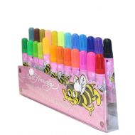 Ed Hardy Bee Color Marker Set For Girls - Pink