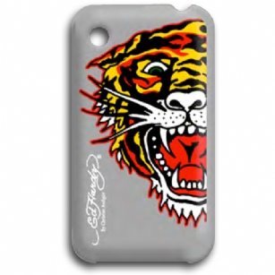 Ed Hardy iPhone 3G & 3GS Tiger Gel Mold Case - The Ed HardyiPhone3GGel Case isa must have fashion accessory for your wireless lifestyle. It features include form-fitting case designed to perfectly fit your device, Durable, protects your handheld from scratches and bumps and have access to all parts and functions. It's a soft texture. It also has the Original Ed HardyTiger graphics and has printed text with the words Ed Hardy. This Ed HardyiPhoneGelLaser Case would make a great gift idea.