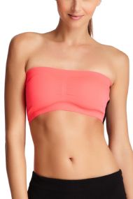 New Balance Moisture Control Bandeau Bra - Diva Pink