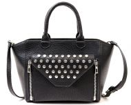 Vertigo Paris Tabitha Satchel Shoulder Bag - Black