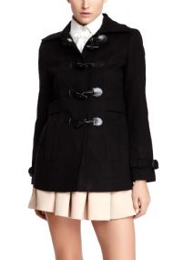 Vertigo Paris Toggle Front Coat - Black