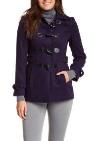 Vertigo Paris Toggle Front Coat - Wisteria