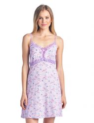 Casual Nights Women's Sleepwear Slip Nightgown Chemise Nighty - Lilac
