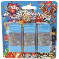 Ed Hardy Esme All Over Print Eraser -  Blue