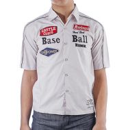 Ed Hardy Toddler Boys Buttoned Shirt - Grey