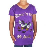 Ed Hardy Toddlers Butterfly V-Neck T-Shirt - Purple