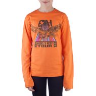 Ed Hardy Kids Girls Long Sleeve T-Shirt - Orange