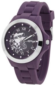 Ed Hardy Women's 1116-PU Mist Watch - Purple