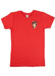 Ed Hardy Kids Girls Short Sleeve T-Shirt - Red