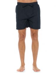 Ashford & Brooks Men's Swim Trunk Quick Dry Beach Shorts with Pockets - Black
