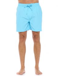 Ashford & Brooks Men's Swim Trunk Quick Dry Beach Shorts with Pockets - Blue