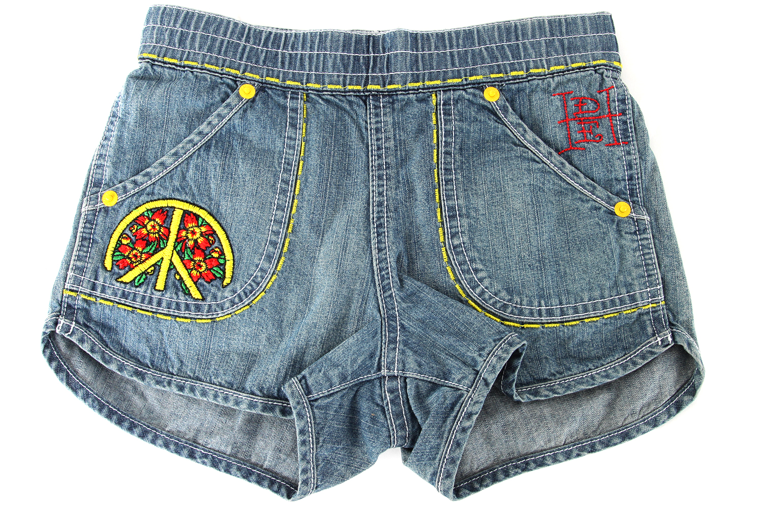 ed hardy jean shorts
