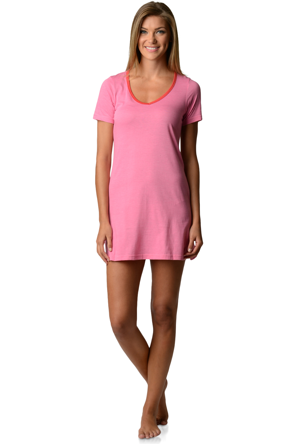 ladies short sleeve nightshirt