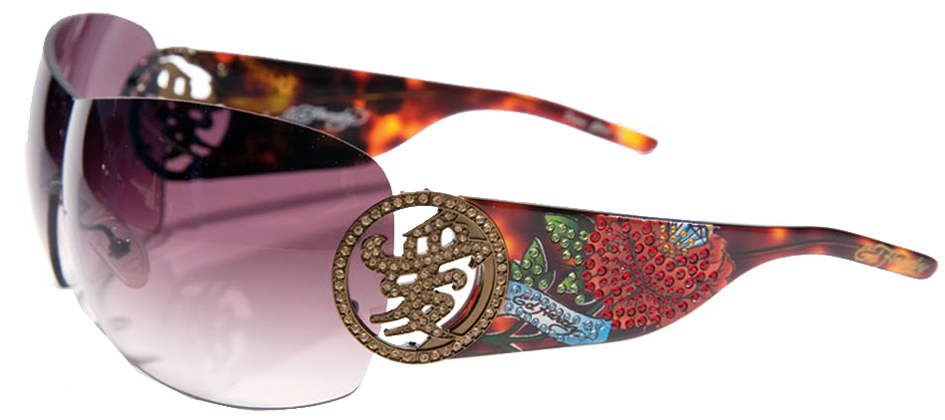 New Ed Hardy Sunglasses 024 Tortoise