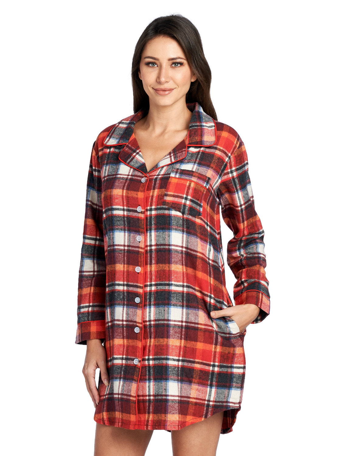 womens button down nightgown