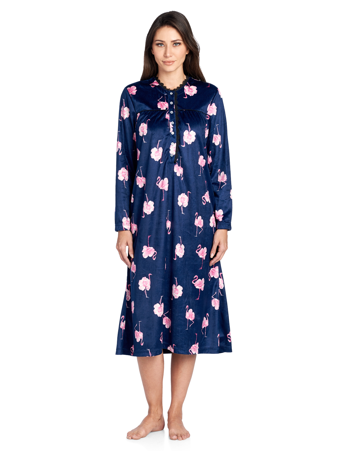 ladies fleece nightgowns