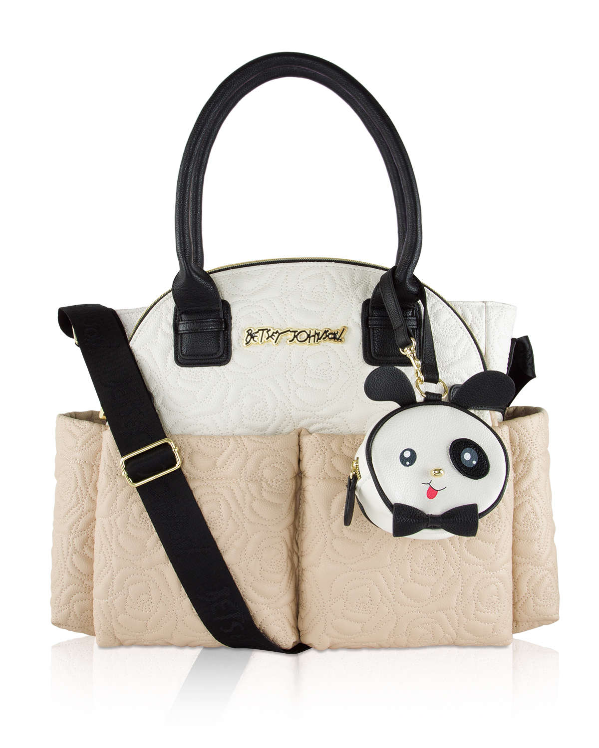 Betsey Johnson Downtown Diaper Bag Sand Bbd1540 Sd