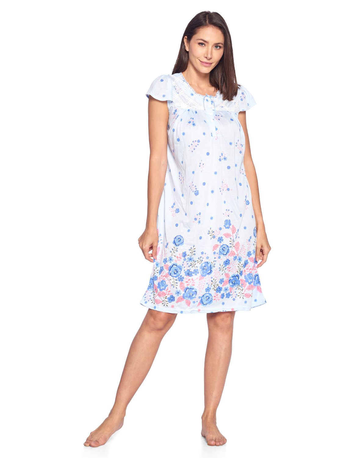 flower night gown
