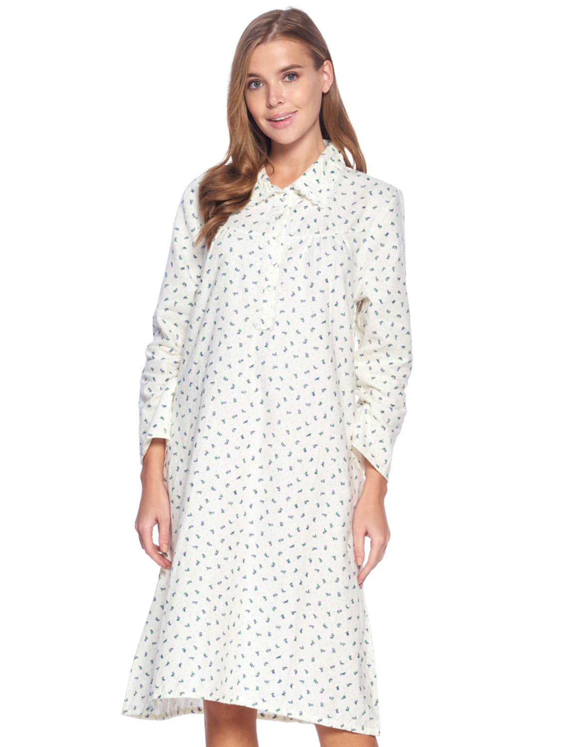 bon marche long sleeve nighties